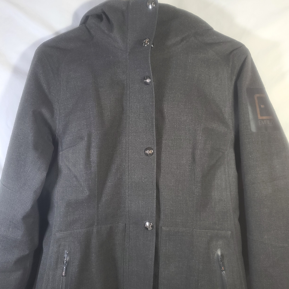 Embla By Helly Hansen Ask Embla Primaloft Women's Charcoal Gray  Coat Size Small - Picture 2 of 16